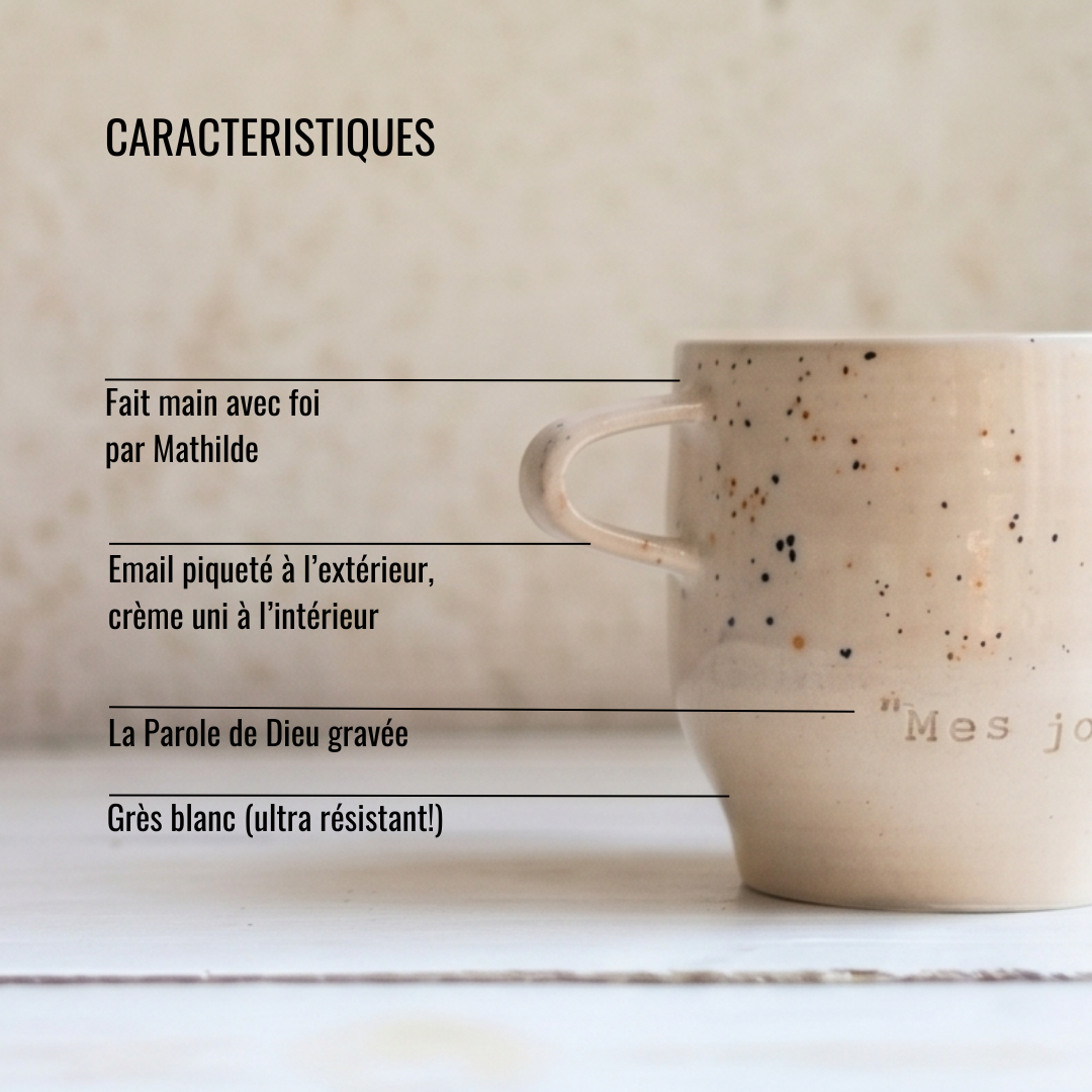 Petite tasse à picots