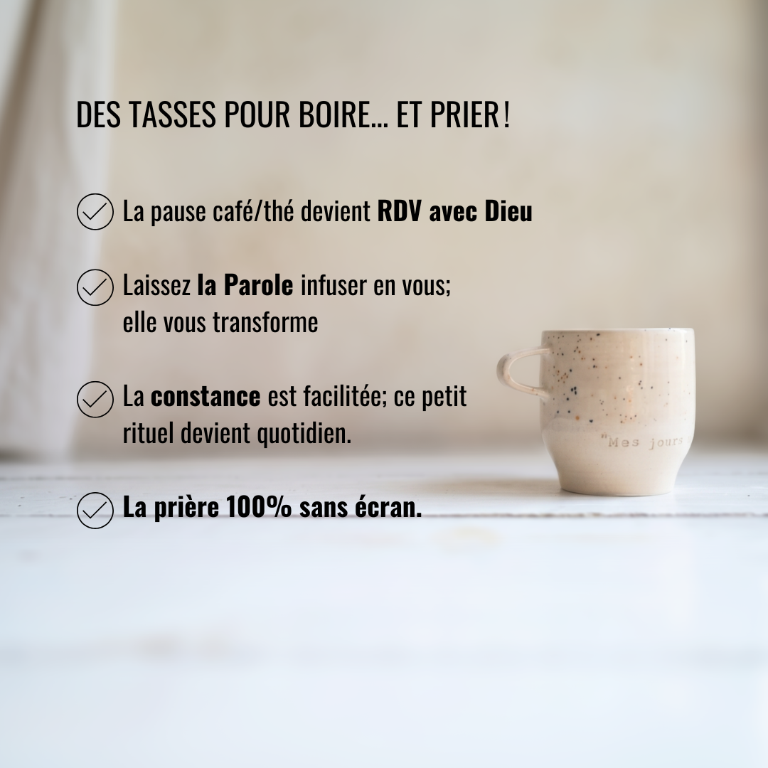 Petite tasse à picots