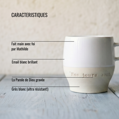 MORNING PRAYER CUP "My soul thirsts for you"