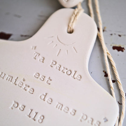 Croix Céramique Murale