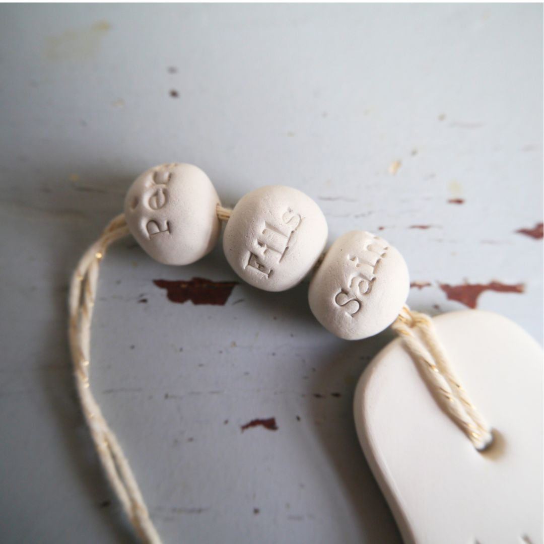 Ceramic wall cross