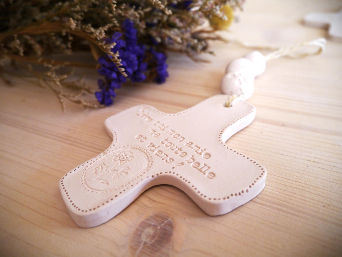 Ceramic cross for her