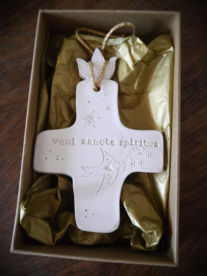 Personalized baptism gift for girls and boys, communion and confirmation. Customizable handmade cross