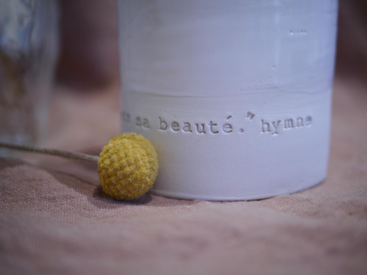 VASE of PRAISE "everything in you moves towards its beauty" hymn.