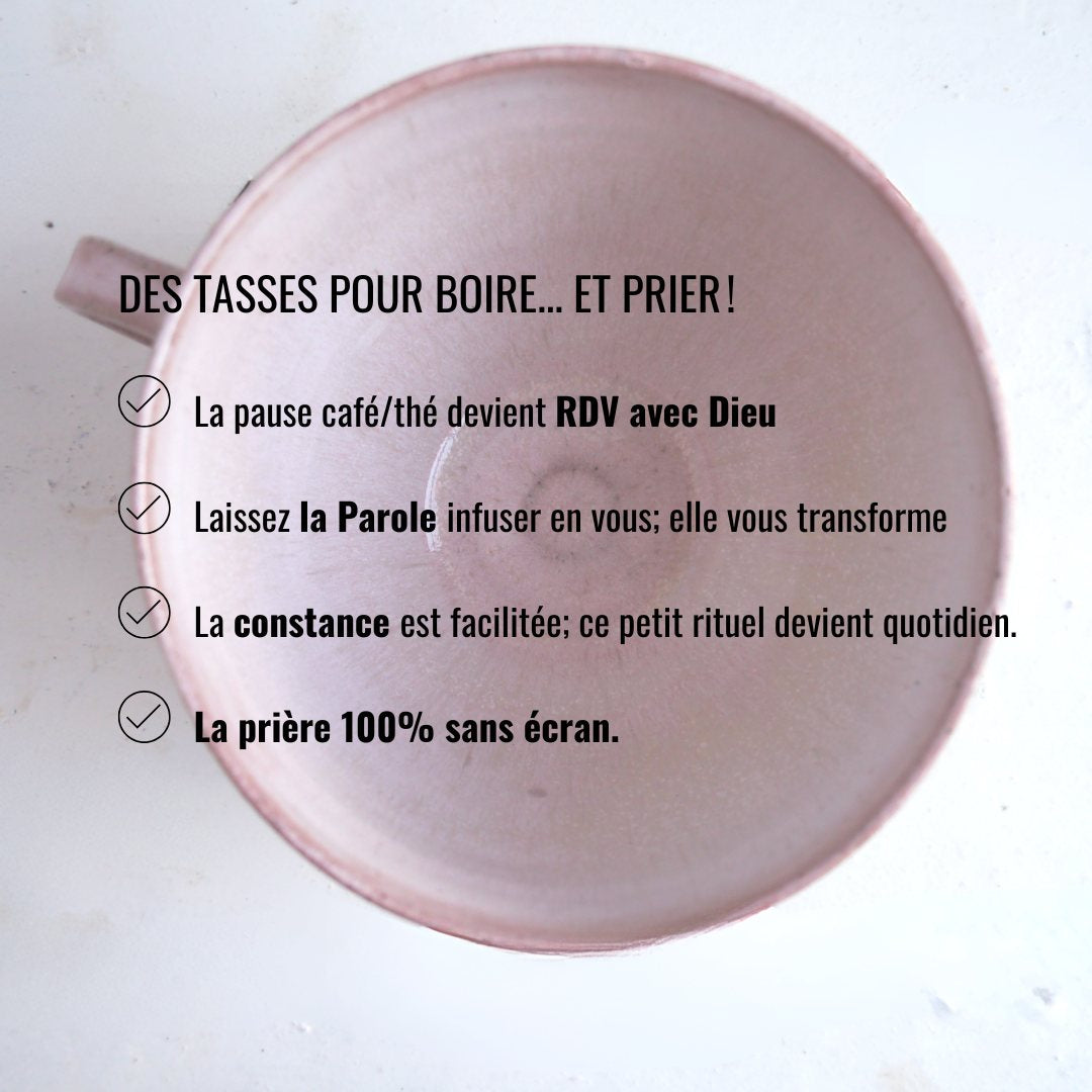 MORNING PRAYER CUP "My soul thirsts for you"