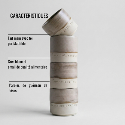 4 minis tasses empilables