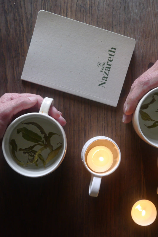 PARCOURS "GOUTER A LA PRIERE DE COUPLE" (2 tasses+carnet de prière)