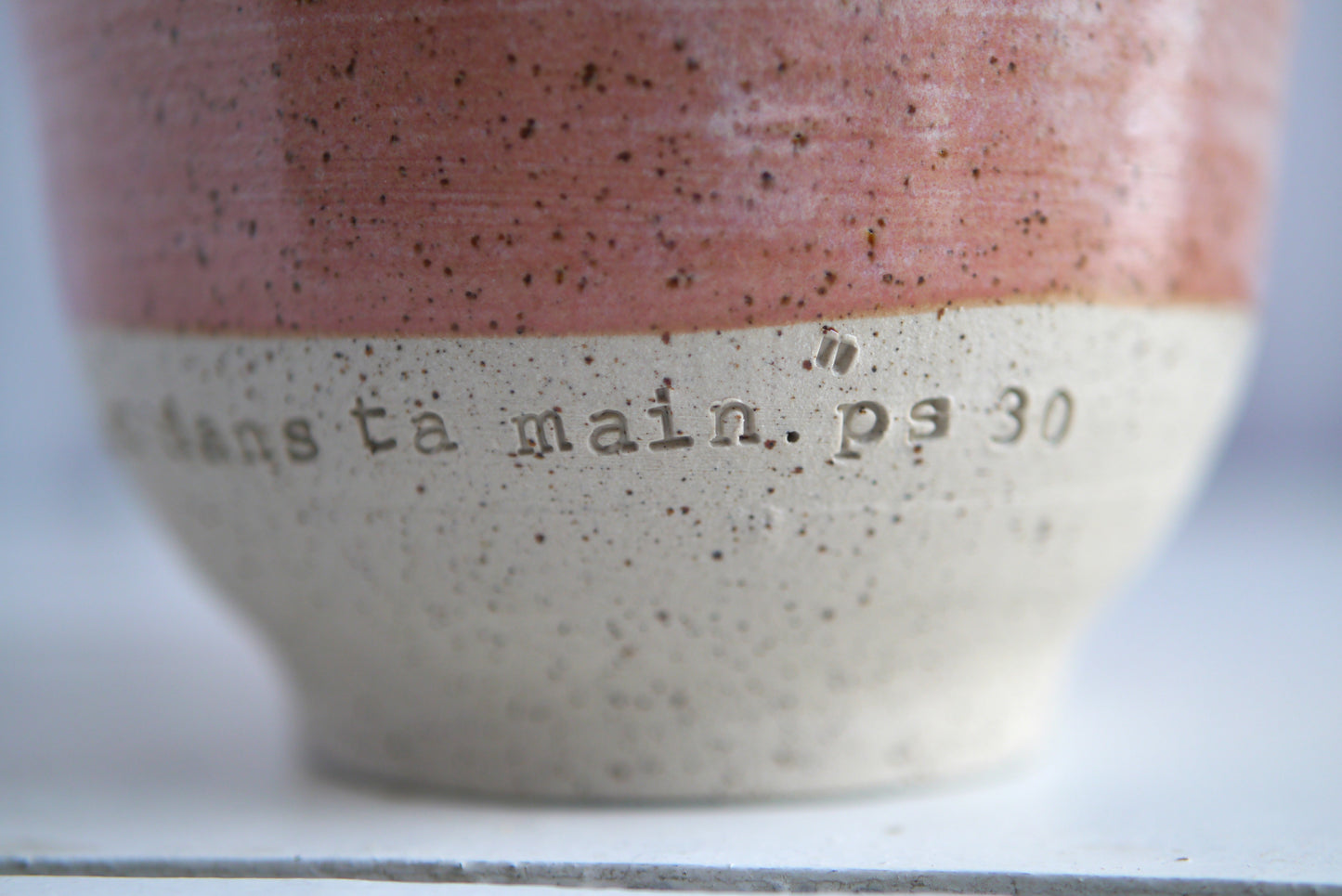 MORNING PRAYER CUP "My soul thirsts for you"