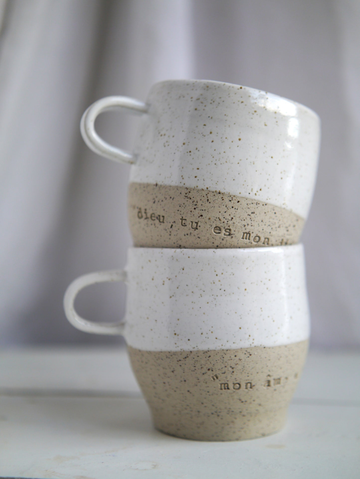 2 cups, PRAYER "God you are my God, I seek you from dawn...my soul thirsts for you" ps62