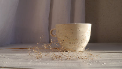 MORNING PRAYER CUP "My soul thirsts for you"