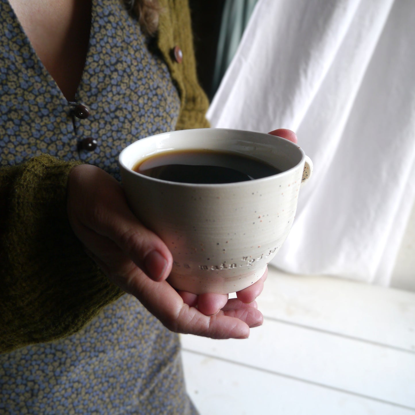 MORNING PRAYER CUP "My soul thirsts for you"