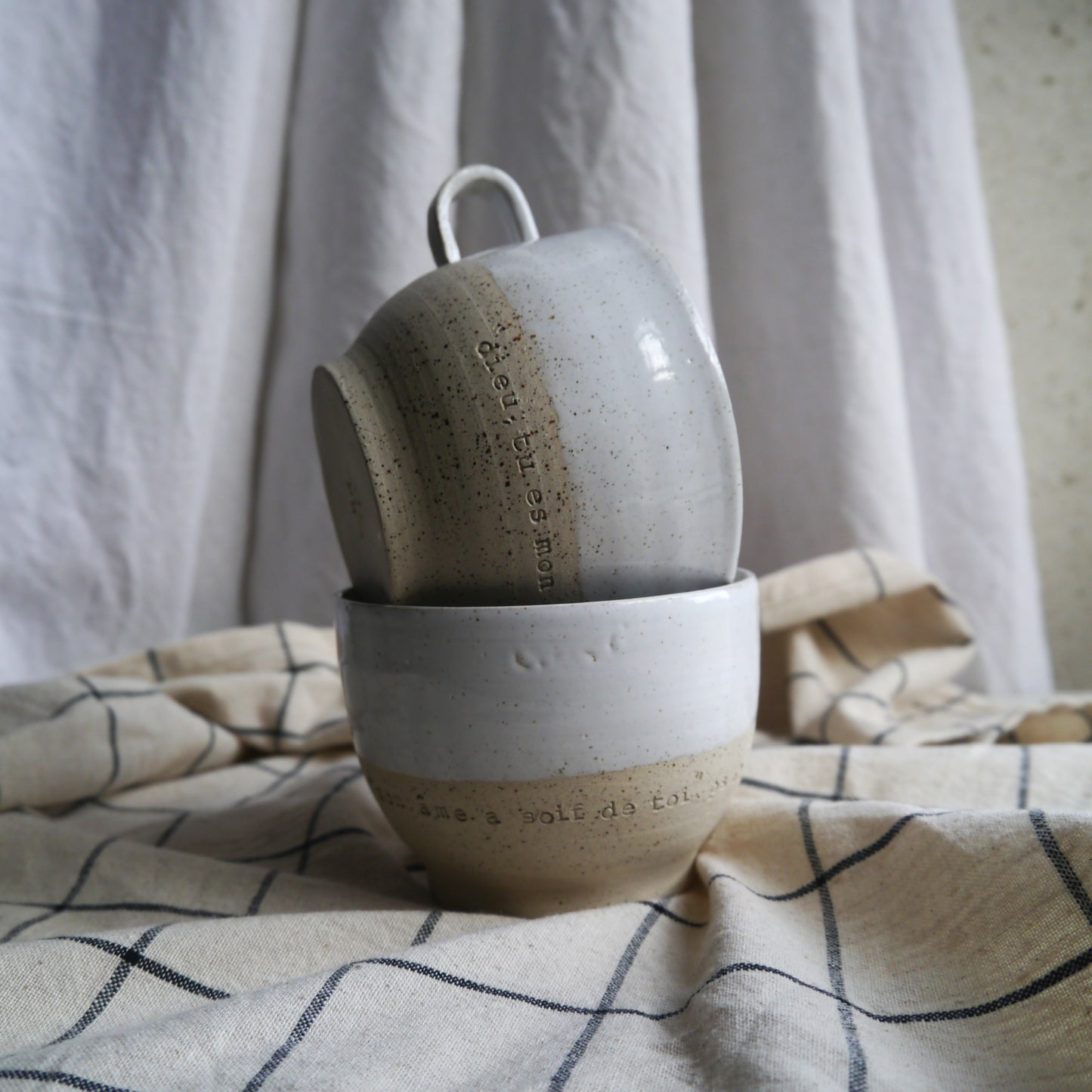 2 cups, PRAYER "God you are my God, I seek you from dawn...my soul thirsts for you" ps62