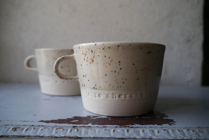 2 cups, PRAYER "God you are my God, I seek you from dawn...my soul thirsts for you" ps62