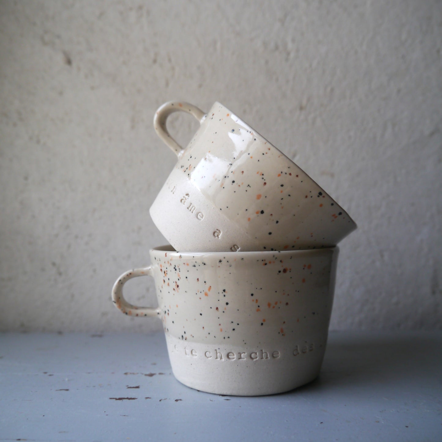 2 cups, PRAYER "God you are my God, I seek you from dawn...my soul thirsts for you" ps62