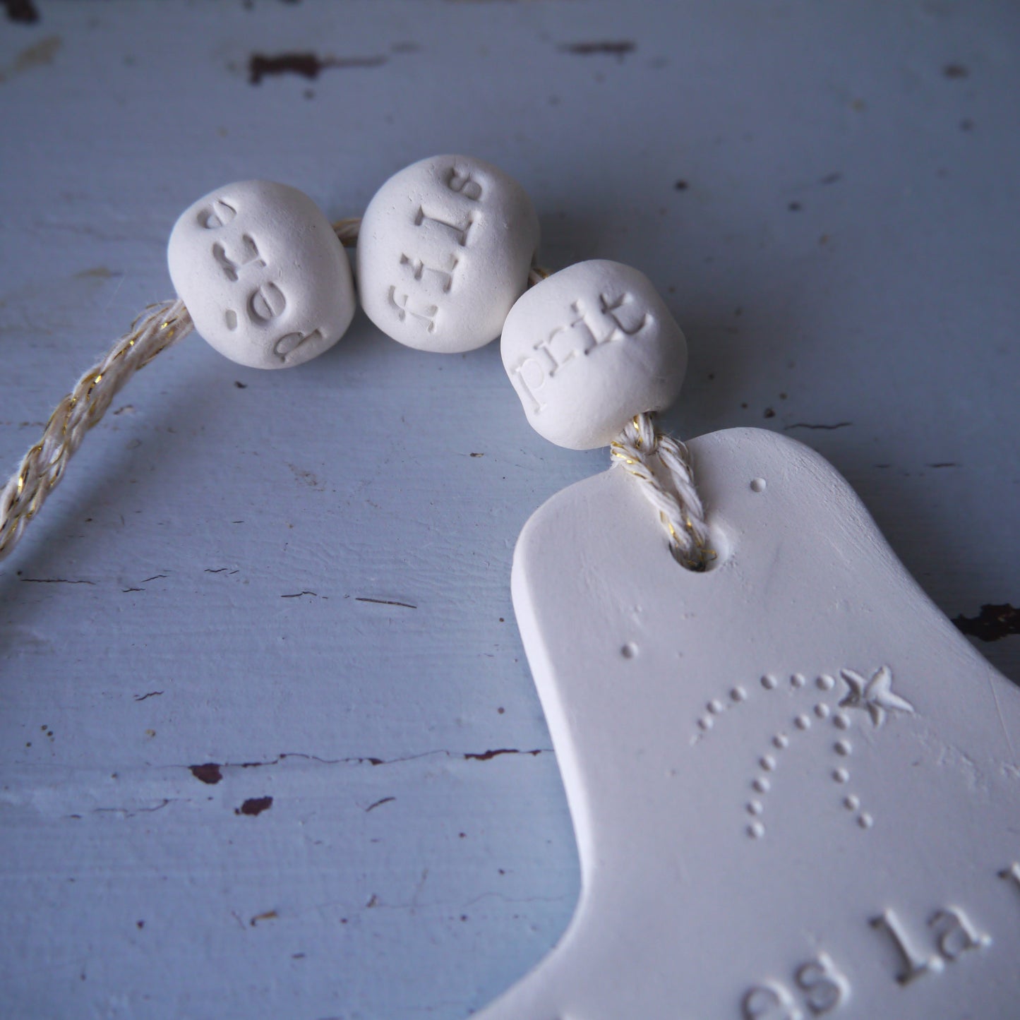 gift to offer for a baptism, cross inscribed with the Word (Bible), prayer corner, first communion, confirmation, customizable