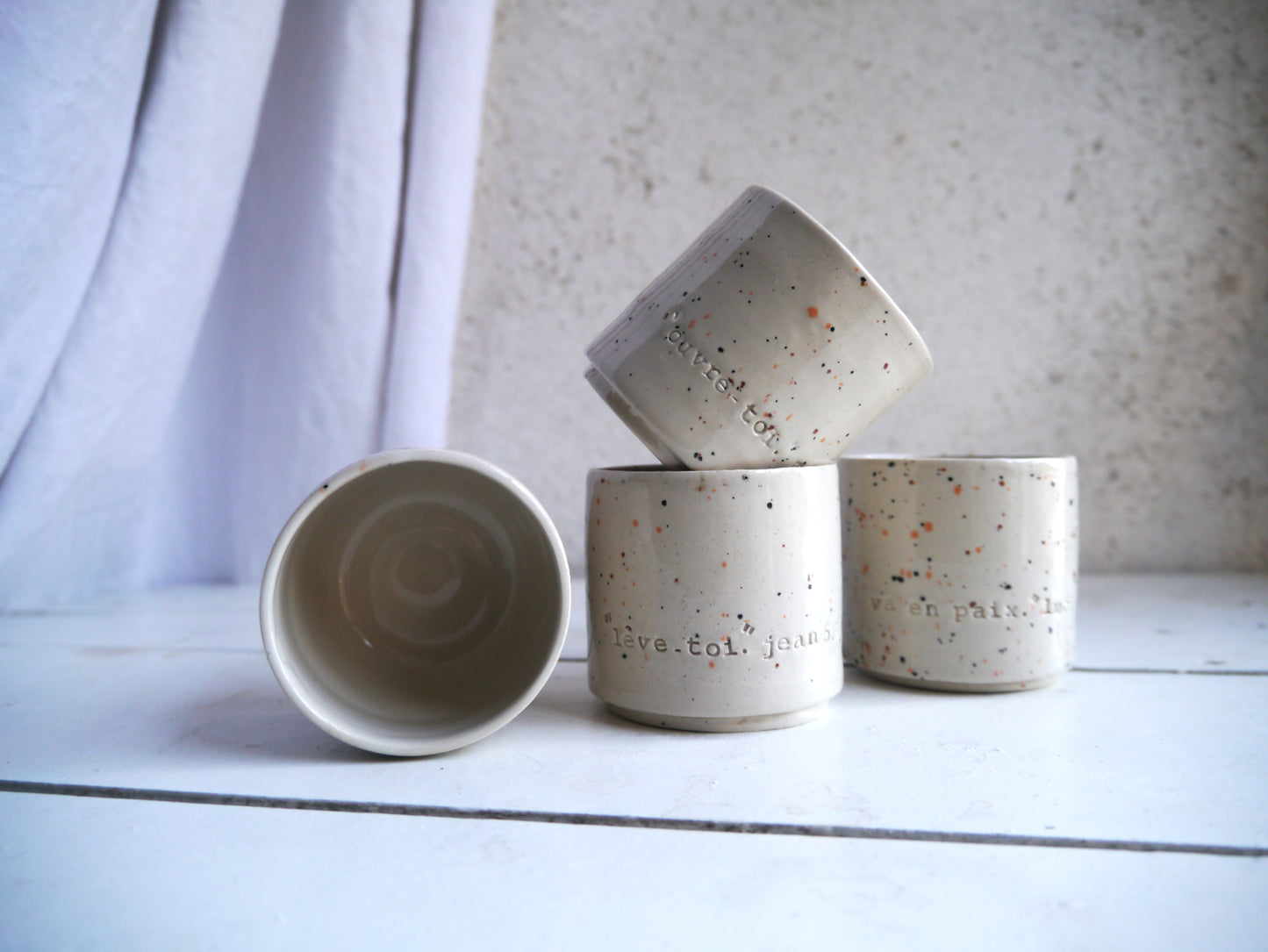 2 cups, PRAYER "God you are my God, I seek you from dawn...my soul thirsts for you" ps62