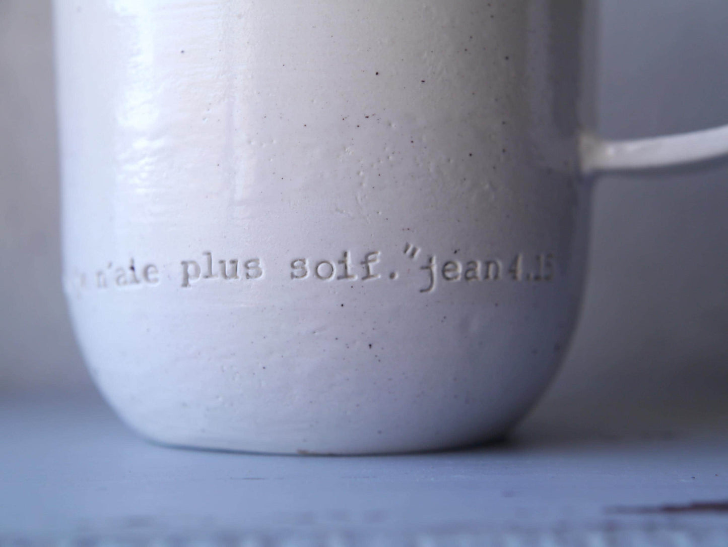 Sacred JUG "Lord, give me this water, so that I may not thirst anymore."