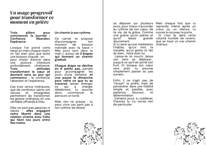 PARCOURS "S'OUVRIR A L'ESPERANCE" (Tasse+ carnet de prière)