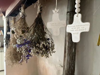 Personalized baptism gift for girls and boys, communion and confirmation. Customizable handmade cross